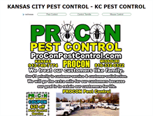 Tablet Screenshot of kansascity-pestcontrol.com